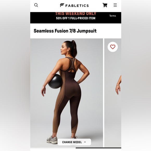 Seamless jumpsuit - Picture 2 of 2